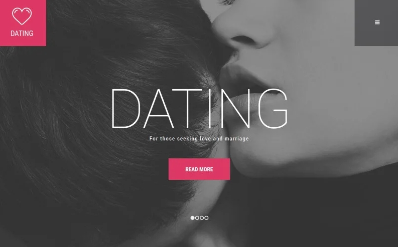 Dating Agency Theme - dating website template
